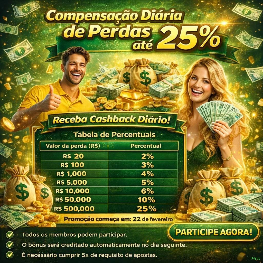 Bônus e prêmios 8dpg